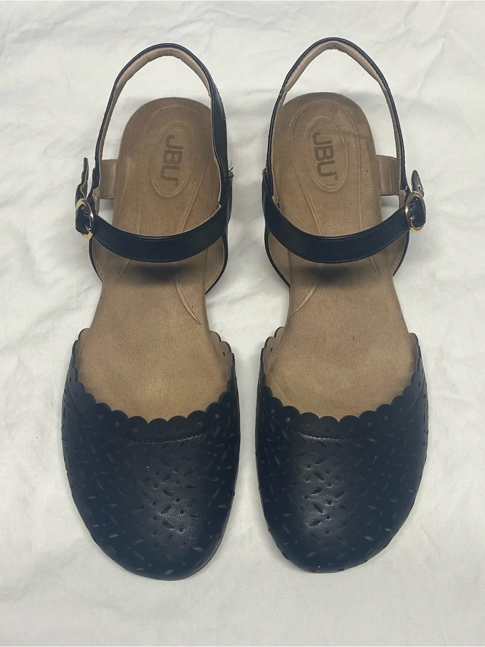 JBU Vinya Wedge Sandal Black